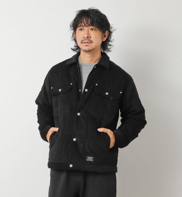 NOLLEY'S goodman「【TAION/タイオン】WORK TRUCKER CORDUROY DOWN JKT 26AW」|ブルゾン・スタジャン|