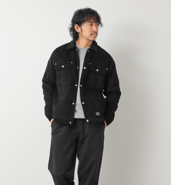 NOLLEY'S goodman「【TAION/タイオン】WORK TRUCKER CORDUROY DOWN JKT 26AW」|ブルゾン・スタジャン|