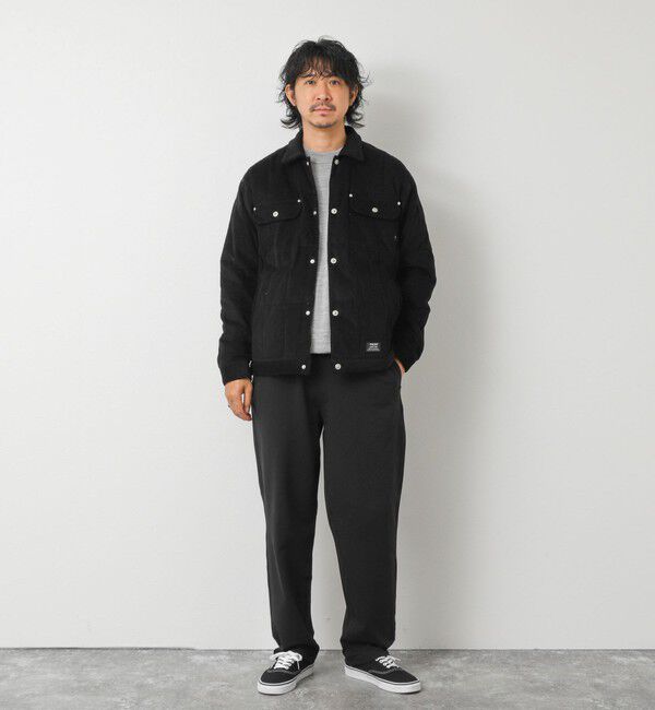 NOLLEY'S goodman「【TAION/タイオン】WORK TRUCKER CORDUROY DOWN JKT 26AW」|ブルゾン・スタジャン|