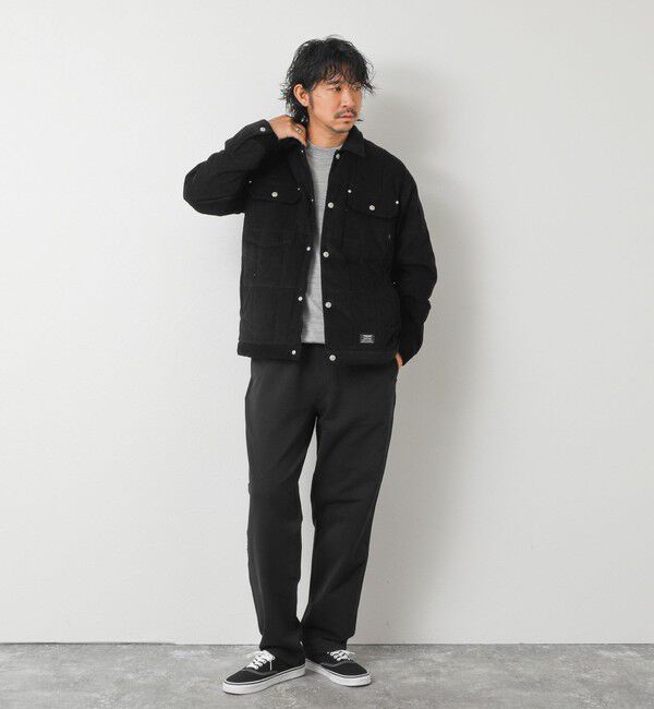 NOLLEY'S goodman「【TAION/タイオン】WORK TRUCKER CORDUROY DOWN JKT 26AW」|ブルゾン・スタジャン|