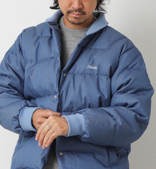 NOLLEY'S goodman「【NANGA/ナンガ】DENIM DOWN JK 26AW」|ダウン|ライトブルー