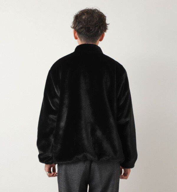 NOLLEY'S goodman「スタンドネック ファーフリースブルゾン 26AW」|ブルゾン・スタジャン|