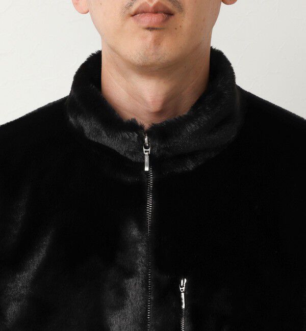 NOLLEY'S goodman「スタンドネック ファーフリースブルゾン 26AW」|ブルゾン・スタジャン|