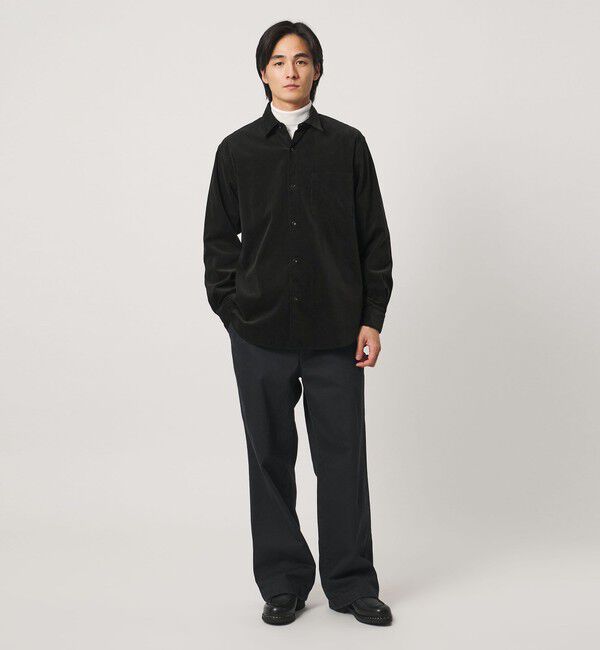 UNITED ARROWS「コーデュロイ レギュラーカラー シャツ」|シャツ・ブラウス|