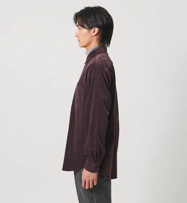 UNITED ARROWS「コーデュロイ レギュラーカラー シャツ」|シャツ・ブラウス|