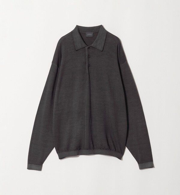 UNITED ARROWS green label relaxing「スノーダイ ウール ニット 長袖 ポロシャツ」|ニット・セーター|