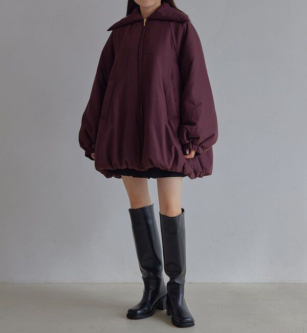 EMMEL REFINES「＜EMMEL REFINES＞EM ビッグカラー コクーン パファー コート」|その他|