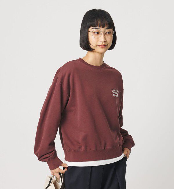 BEAUTY&YOUTH UNITED ARROWS「コットン裏毛 ロゴスウェット プルオーバー」|スウェット・ジャージ|