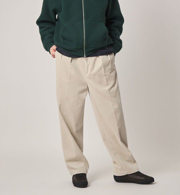 STEVEN ALAN「＜Steven Alan＞ 9W コーデュロイ イン ツープリーツ ドレス トラウザーズ II」|スラックス|
