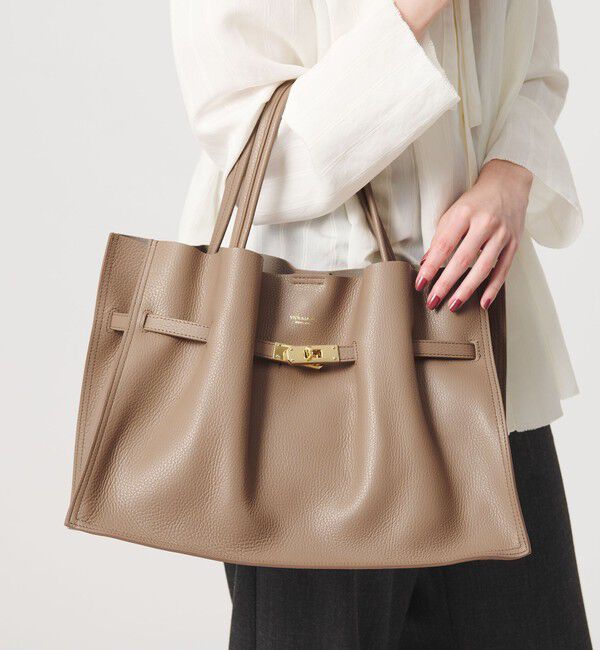 BEAUTY&YOUTH UNITED ARROWS「＜VIOLAd&rsquo;ORO＞TRERO レザー トートバッグ 」|トートバッグ|BEIGE