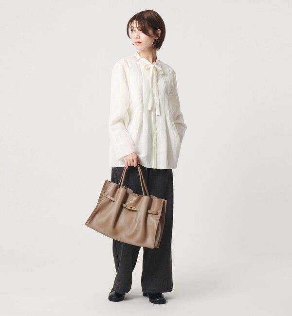 BEAUTY&YOUTH UNITED ARROWS「＜VIOLAd&rsquo;ORO＞TRERO レザー トートバッグ 」|トートバッグ|