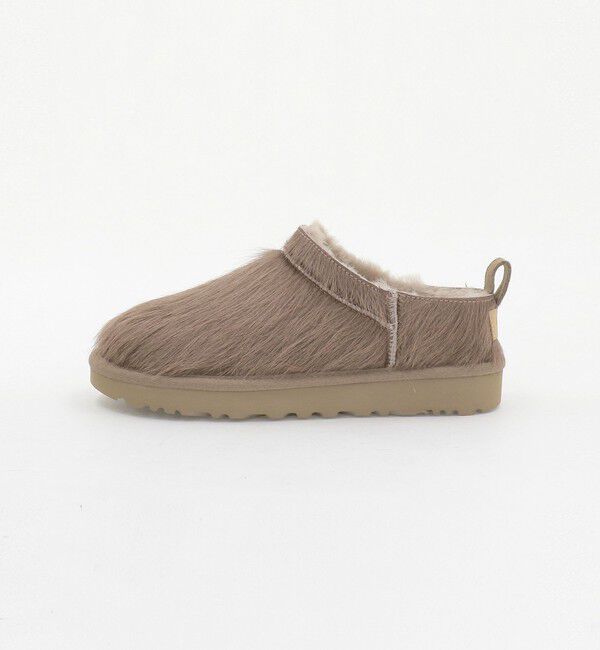 BEAUTY&YOUTH UNITED ARROWS「【国内EXCLUSIVE】＜UGG＞クラシック マイクロ ブーツ カーフヘアー/スリッポン」|ショートブーツ|
