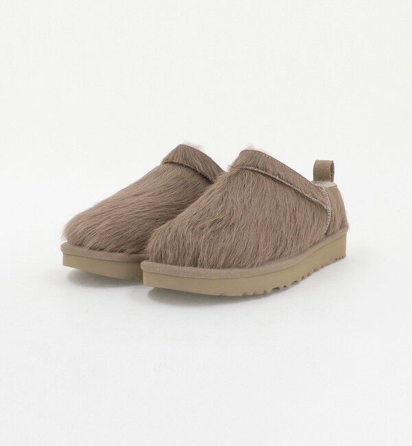 BEAUTY&YOUTH UNITED ARROWS「【国内EXCLUSIVE】＜UGG＞クラシック マイクロ ブーツ カーフヘアー/スリッポン」|ショートブーツ|