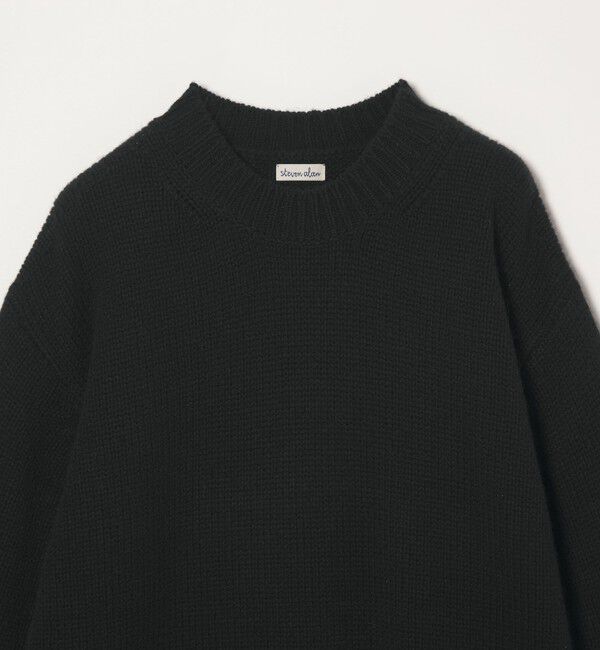 STEVEN ALAN「＜Steven Alan＞ ハミルトンラムズウール モックネック ニット」|ニット・セーター|
