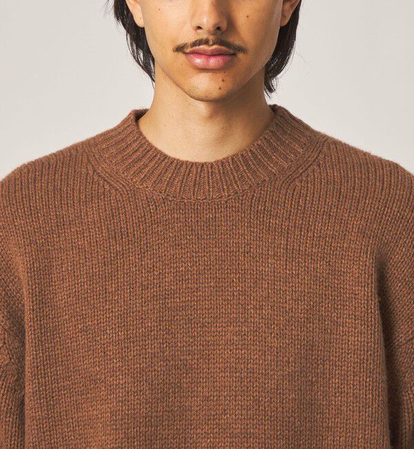 STEVEN ALAN「＜Steven Alan＞ ハミルトンラムズウール モックネック ニット」|ニット・セーター|