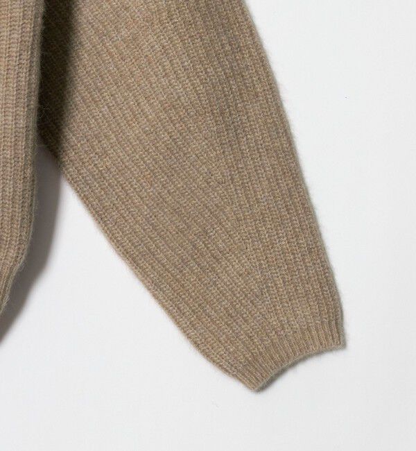 BEAUTY&YOUTH UNITED ARROWS「フォックスブレンド ボリュームスリーブ ボートネックニットプルオーバー」|ニット・セーター|