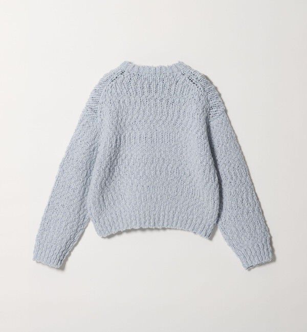 BEAUTY&YOUTH UNITED ARROWS「ジャンボスラブ クルーネック ニットプルオーバー」|ニット・セーター|