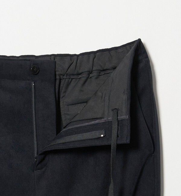 BEAUTY&YOUTH UNITED ARROWS「ブラッシュド ツイル 1プリーツ テーパード パンツ NO.5 セットアップ対応 ヨコストレッチ」|チノ|