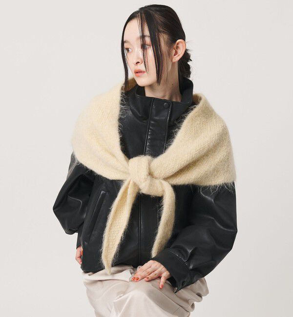 BEAUTY&YOUTH UNITED ARROWS「トライアングル マフラー」|マフラー|