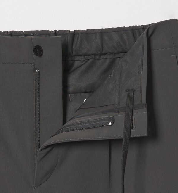 BEAUTY&YOUTH UNITED ARROWS「KOMATSU PACK URK 1プリーツ テーパード パンツ NO.5 ストレッチ セットアップ対応 裏起毛」|チノ|