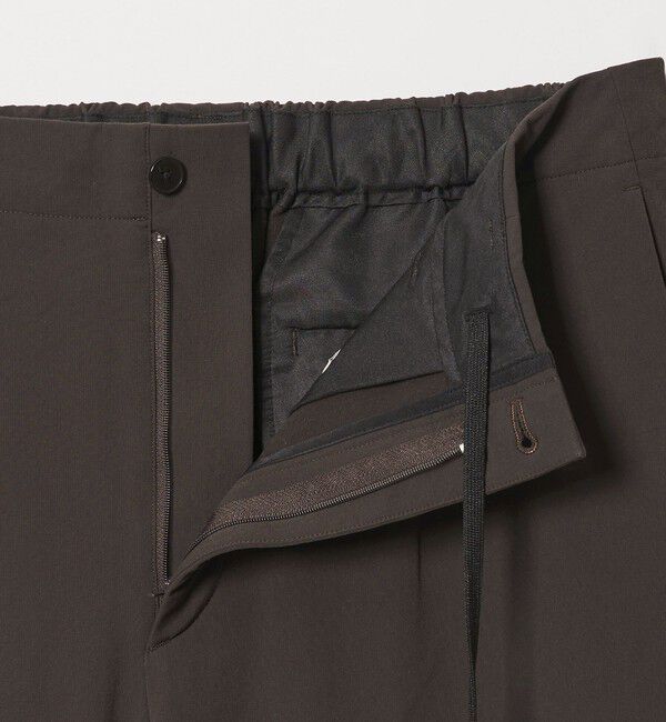 BEAUTY&YOUTH UNITED ARROWS「KOMATSU PACK URK 1プリーツ テーパード パンツ NO.5 ストレッチ セットアップ対応 裏起毛」|チノ|