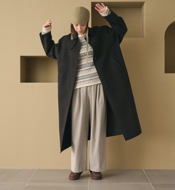 BEAUTY&YOUTH UNITED ARROWS「リバー ステンカラー ロングコート」|ステンカラーコート|