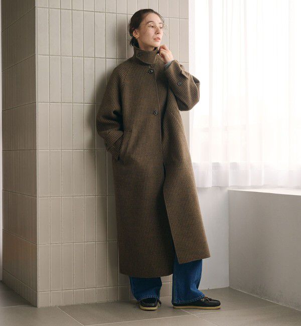 BEAUTY&YOUTH UNITED ARROWS「リバー ステンカラー ロングコート」|ステンカラーコート|