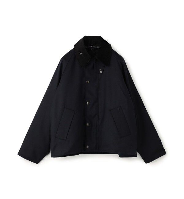 TOMORROWLAND MENS「【別注】Barbour TRANSPORT 3WAY ウールブルゾン DORMEUIL」|ブルゾン・スタジャン|69 ネイビー