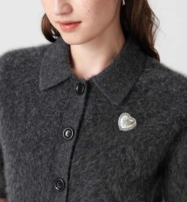 UNITED ARROWS「＜HARPO＞ハート ブローチ」|ブローチ・コサージュ|SILVER
