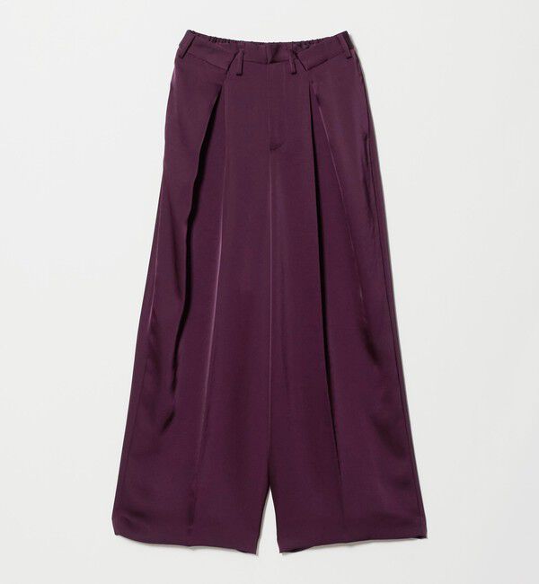 AEWEN MATOPH「＜AEWEN MATOPH＞サテンインタックパンツ ‐ ウォッシャブル - 」|その他|