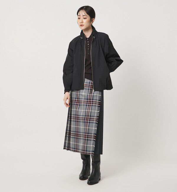 UNITED ARROWS「【別注】＜MARILYN MOON＞ギャザー ブルゾン」|ブルゾン・スタジャン|