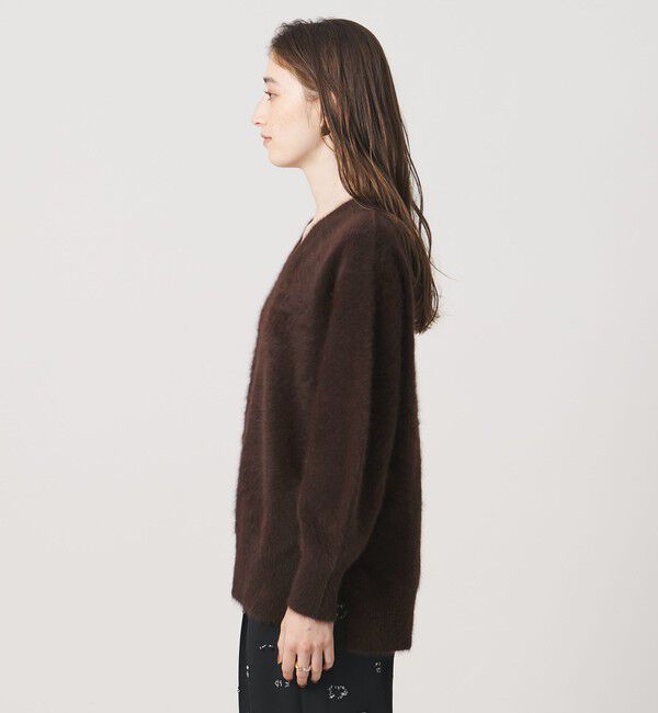 UNITED ARROWS「フォックスカシミヤ Vネック ニット」|ニット・セーター|