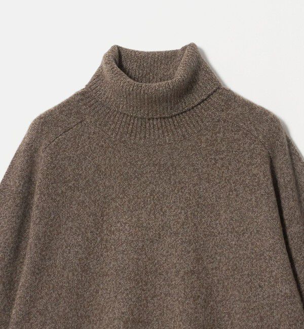UNITED ARROWS「ウール/カシミヤ ミドルゲージ タートルネック ニット」|ニット・セーター|