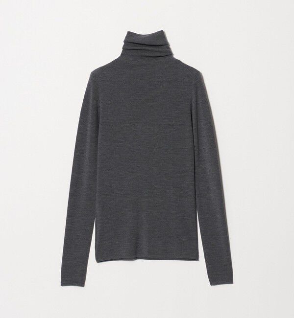 UNITED ARROWS「18G フィットリブ タートルネック ニット」|ニット・セーター|