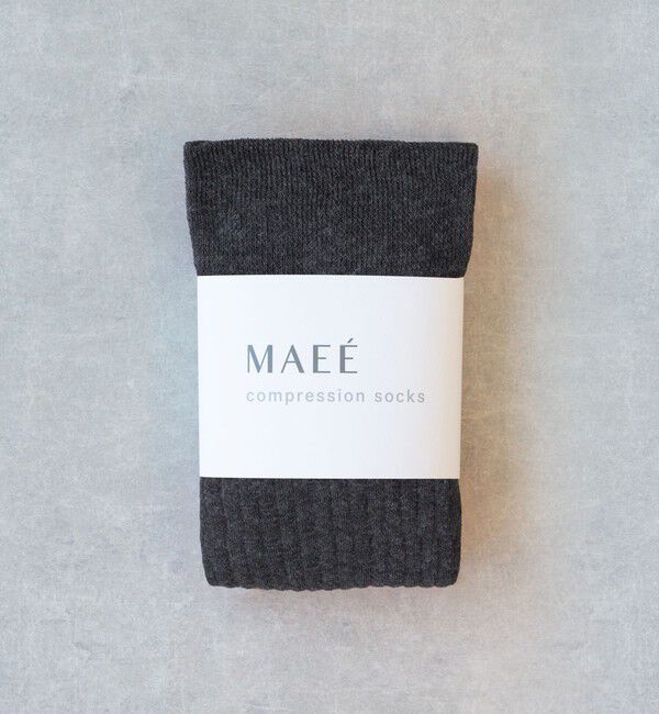 UNITED ARROWS green label relaxing「＜MAEE＞コンプレッションソックス（コットンリブ）/ 着圧ソックス / 靴下」|ソックス|