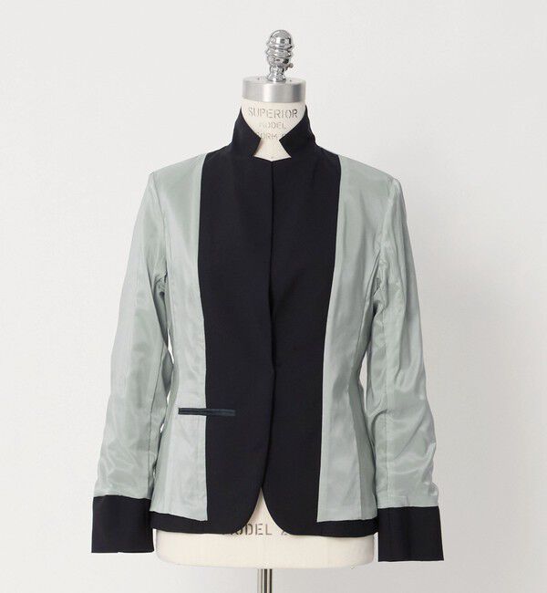 UNITED ARROWS green label relaxing「［size SHORT/TALLあり］Greed グリード ノーラペル ジャケット ウォッシャブル」|ノーカラージャケット|