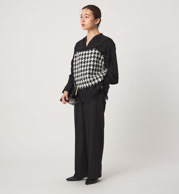 UNITED ARROWS green label relaxing「ファンシー チドリ ツイード キャミソール」|キャミソール|