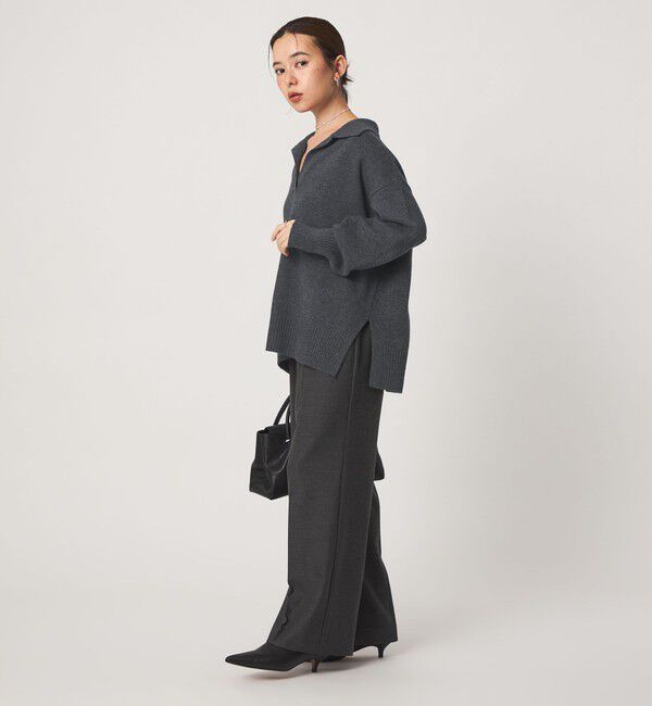 UNITED ARROWS green label relaxing「【結論シリーズ】ホッとニーハイフレアパンツ マシンウォッシャブル ストレッチ 帯電防止 」|その他|