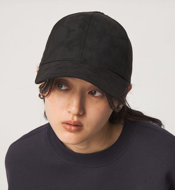 UNITED ARROWS green label relaxing「スエードタッチ キャップ UVカット」|キャップ・キャスケット|