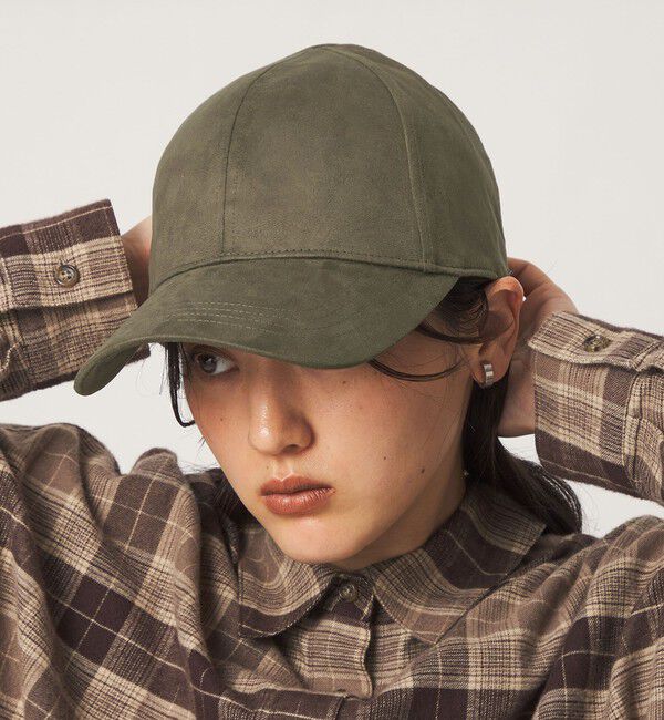 UNITED ARROWS green label relaxing「スエードタッチ キャップ UVカット」|キャップ・キャスケット|MOCA