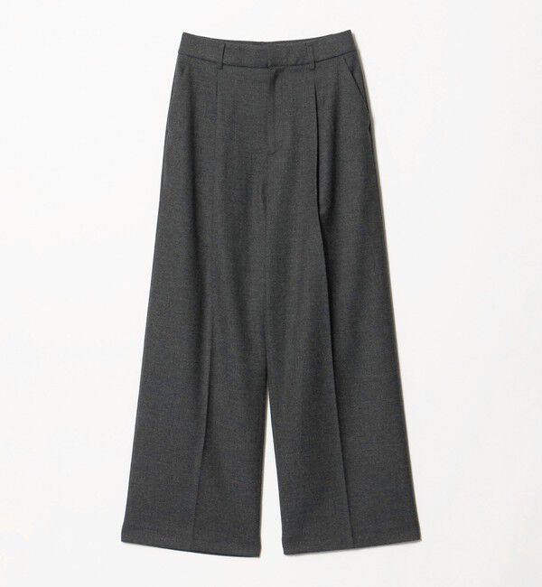 UNITED ARROWS green label relaxing「［size SHORT/TALLあり］ヘアライン ストレート パンツ ストレッチ」|スラックス|