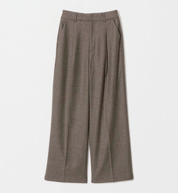 UNITED ARROWS green label relaxing「［size SHORT/TALLあり］ヘアライン ストレート パンツ ストレッチ」|スラックス|