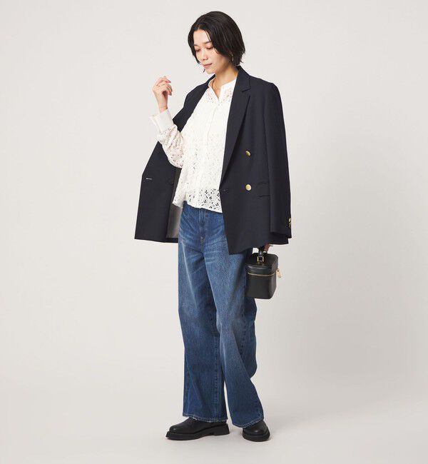 UNITED ARROWS green label relaxing「レース ブラウス」|シャツ・ブラウス|