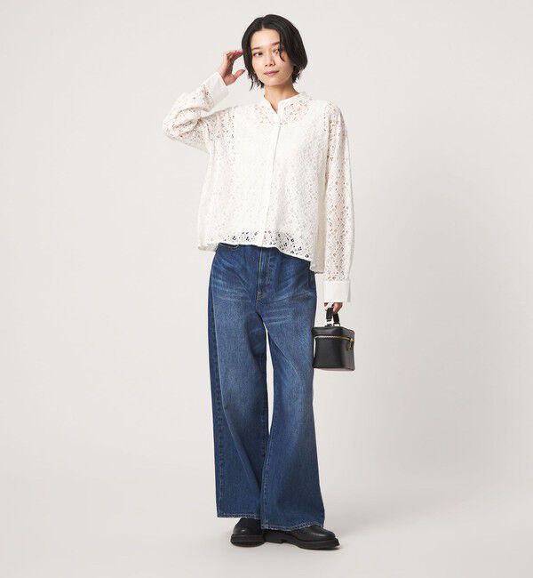 UNITED ARROWS green label relaxing「レース ブラウス」|シャツ・ブラウス|