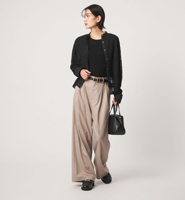 UNITED ARROWS green label relaxing「レース ブラウス」|シャツ・ブラウス|