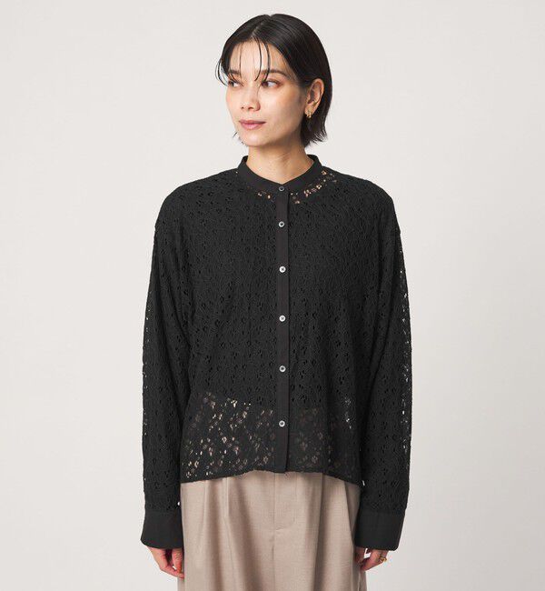 UNITED ARROWS green label relaxing「レース ブラウス」|シャツ・ブラウス|