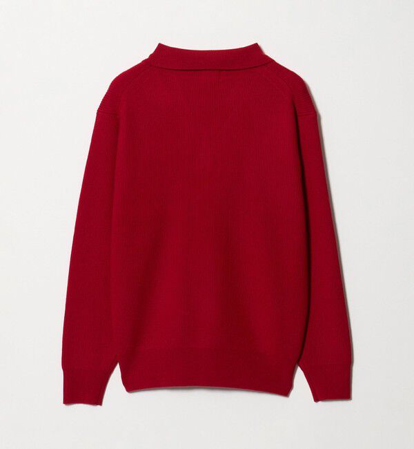 UNITED ARROWS green label relaxing「アゼ Vネック スキッパー ニット ポロシャツ」|ニット・セーター|