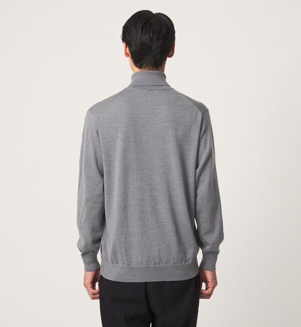 UNITED ARROWS green label relaxing「SUPER 120S ハイゲージ タートルネック ニット」|ニット・セーター|