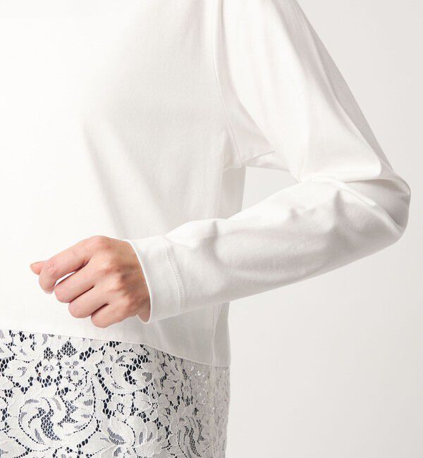 UNITED ARROWS green label relaxing「スソ レース プルオーバー カットソー」|Tシャツ・カットソー|