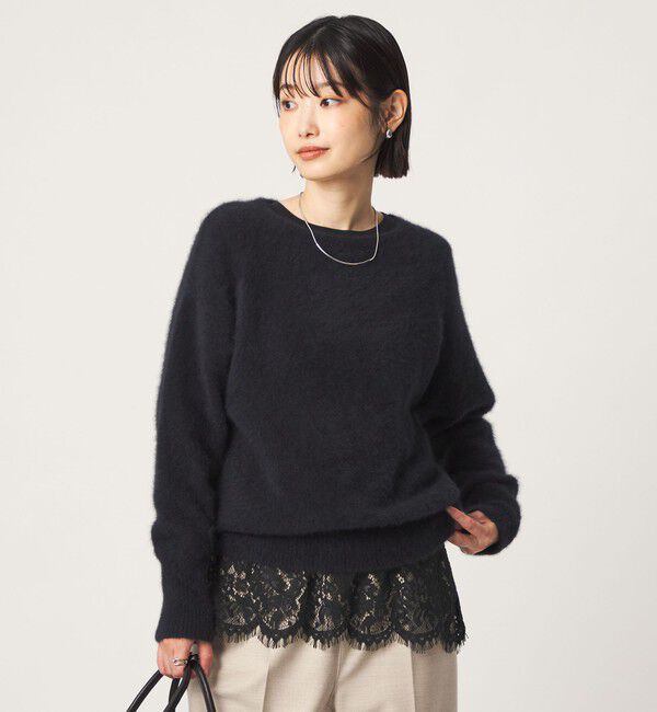 UNITED ARROWS green label relaxing「スソ レース プルオーバー カットソー」|Tシャツ・カットソー|